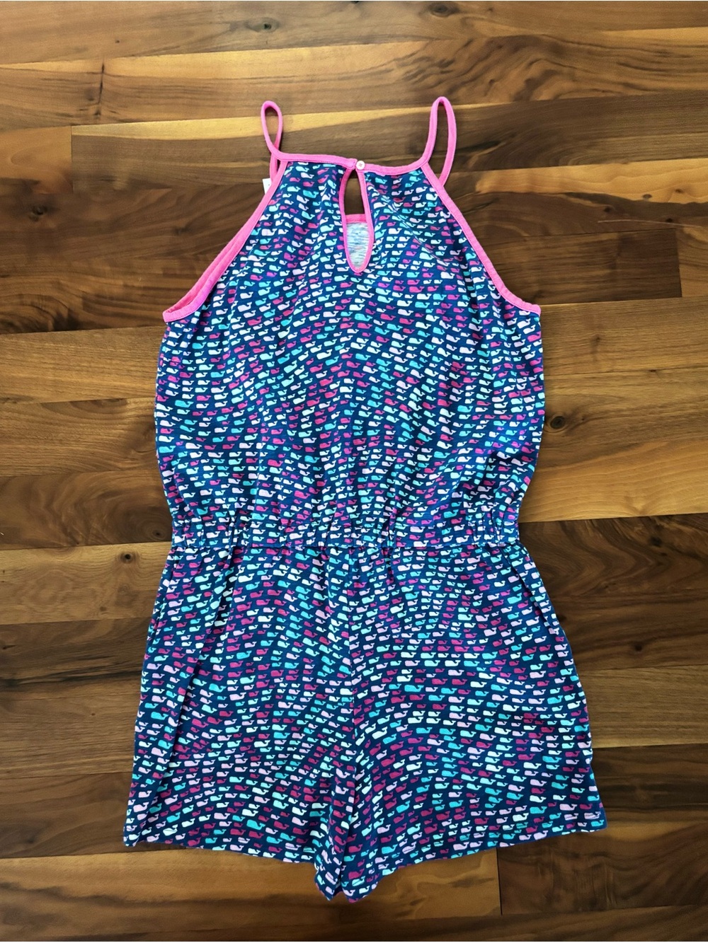 NWT Vineyard Vines for Target Girls Whale Print Romper XL (14/16) Summer - Picture 4 of 4